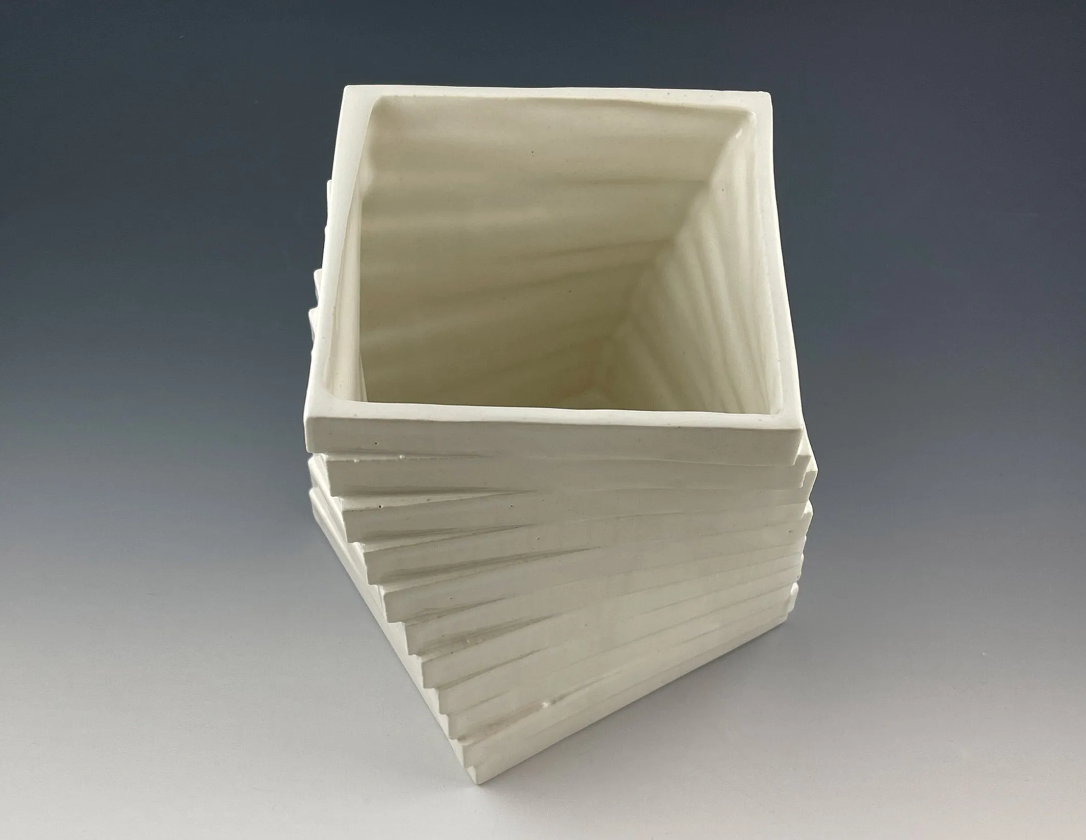 Stacked Spiral Vase