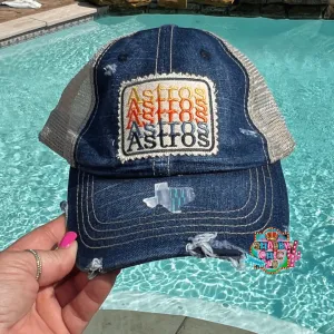 Stacked Team Cap - Denim