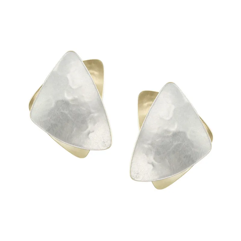 Stacked Triangle Earring