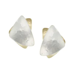 Stacked Triangle Earring
