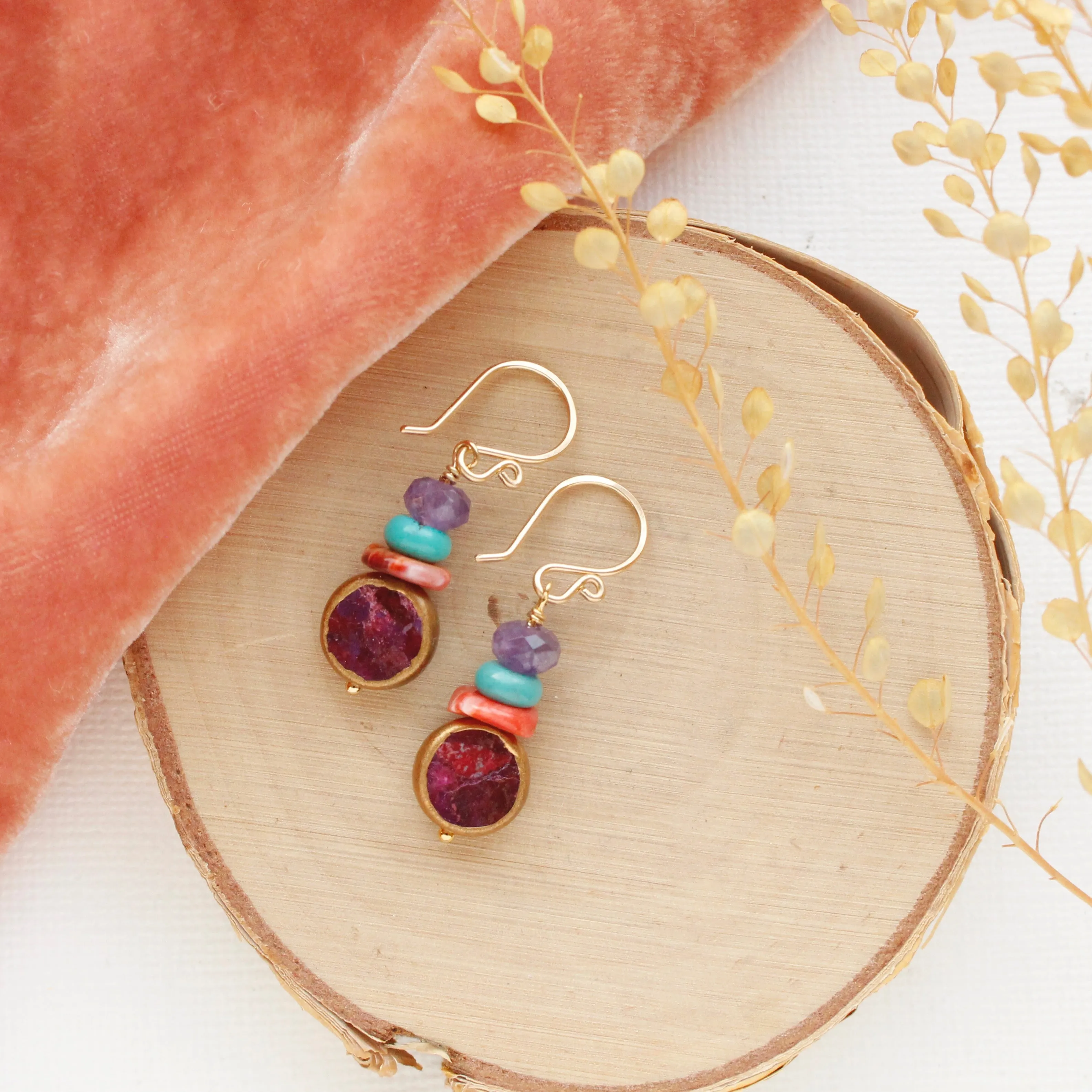 Stacked Tulum Earrings