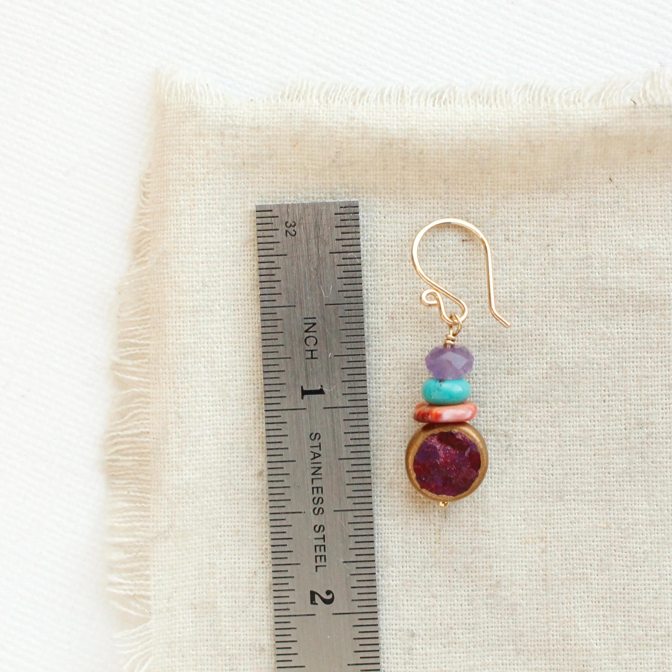 Stacked Tulum Earrings