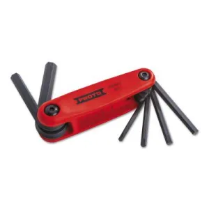 Stanley® Products 6 Pc. Hex Key Sets, 6 per holder, Hex Tip, Inch, 4996CG