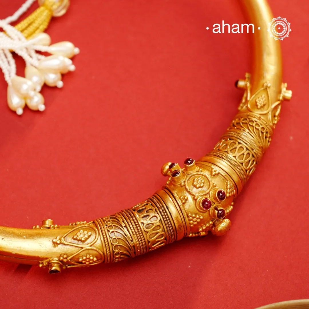 Statement Gold Polish Silver Hasli