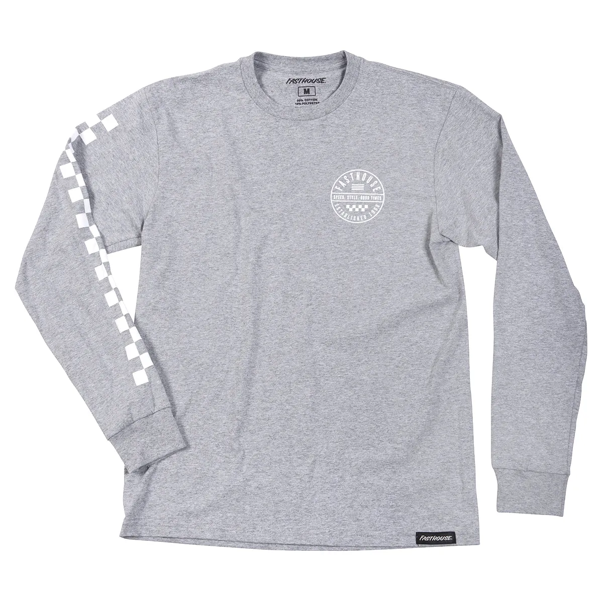 Statement LS Tee - Heather Grey