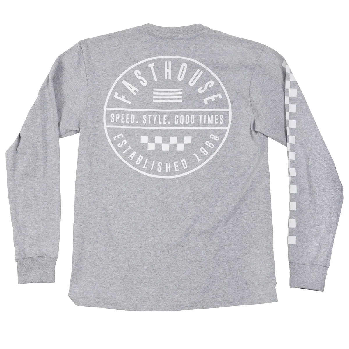 Statement LS Tee - Heather Grey