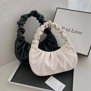 Summer Pleated Handlebags For Women