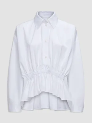 TARQUINA Gathered top White
