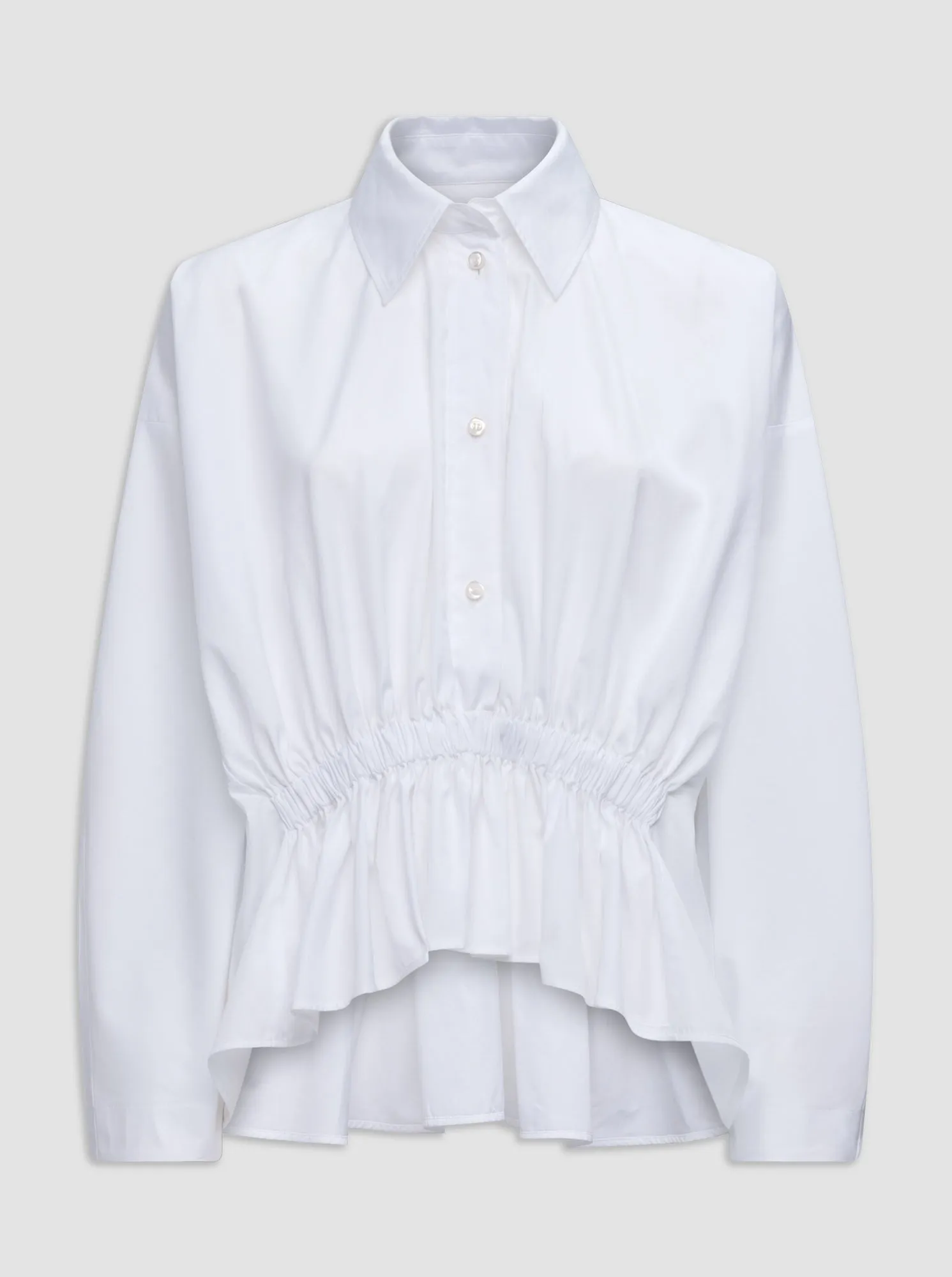 TARQUINA Gathered top White