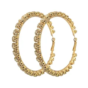 TENNIS HOOP EARRINGS