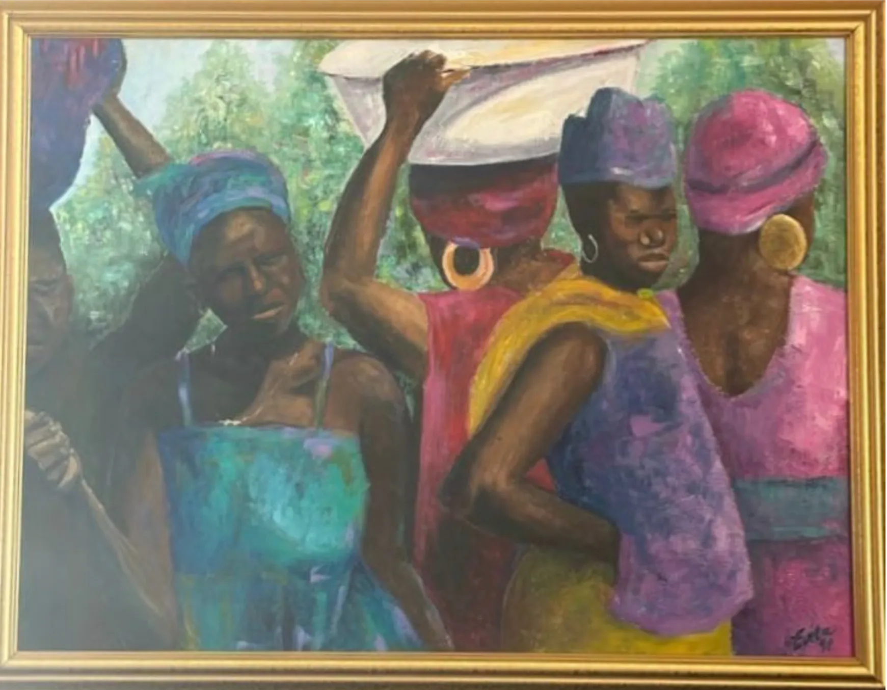 Tezeno, Evita, (Women Gathered)