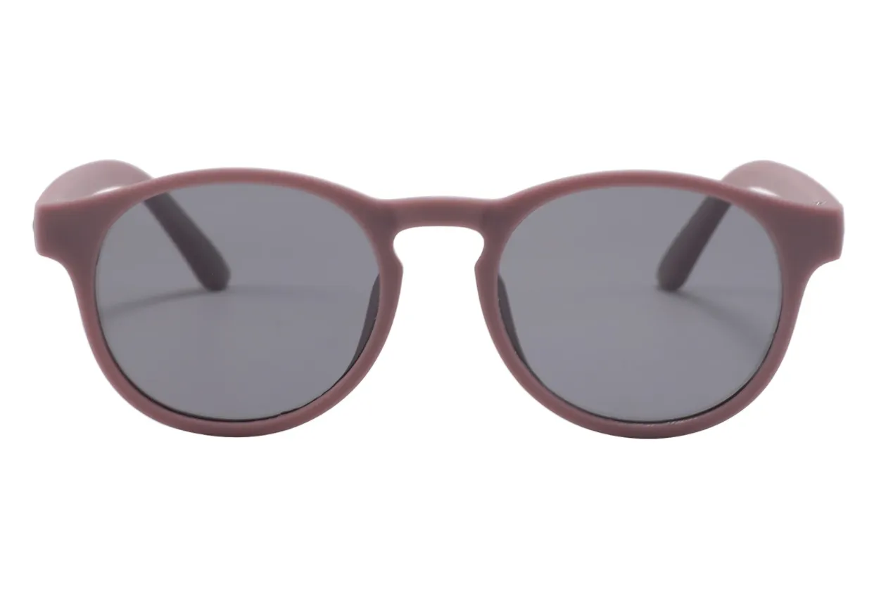 The Keyhole Sunnies - Matte Purple