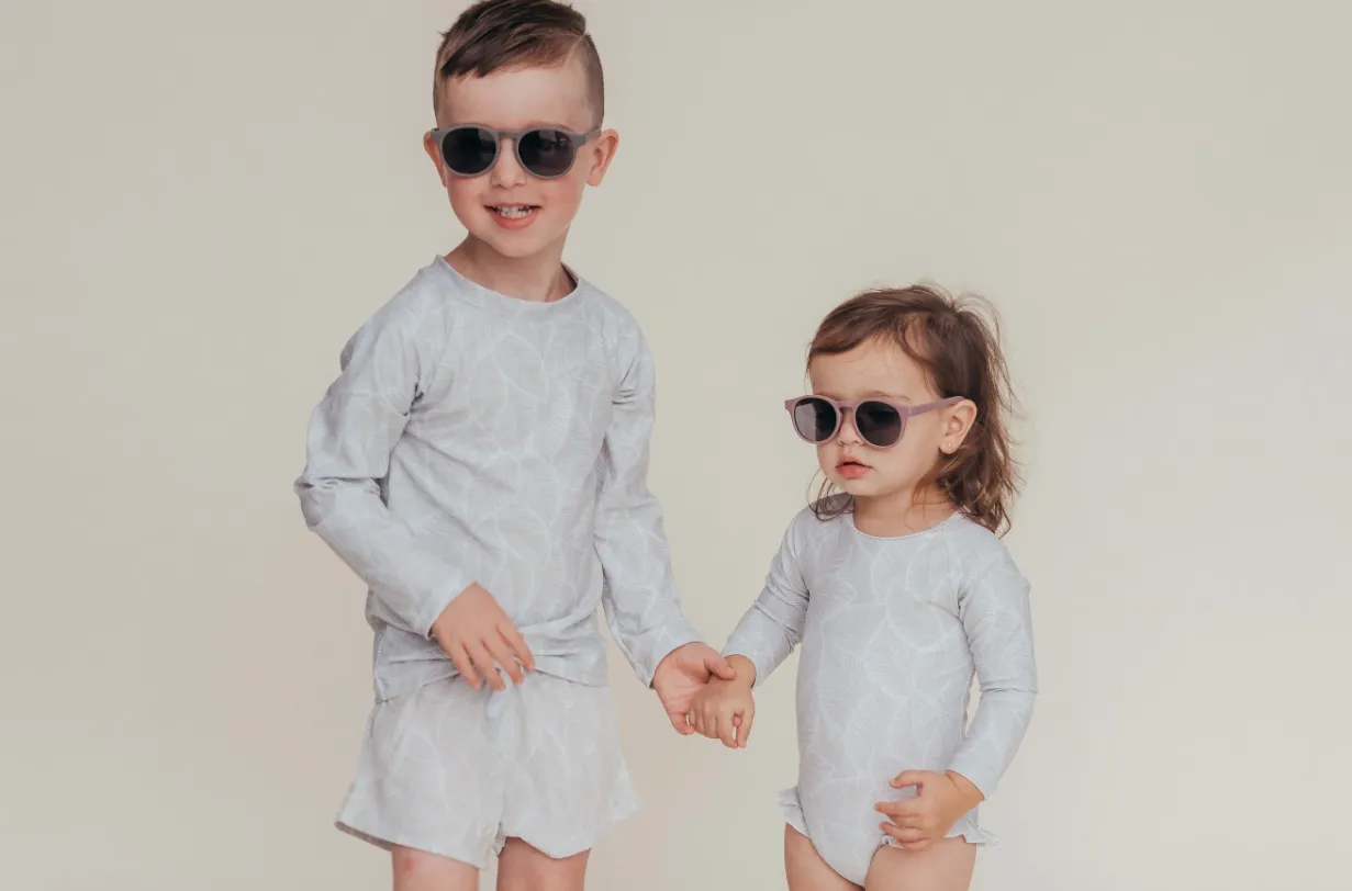 The Keyhole Sunnies - Matte Purple