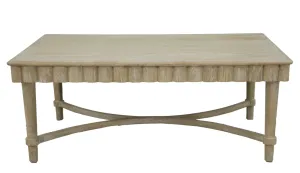 The Ruffled Coffee Table