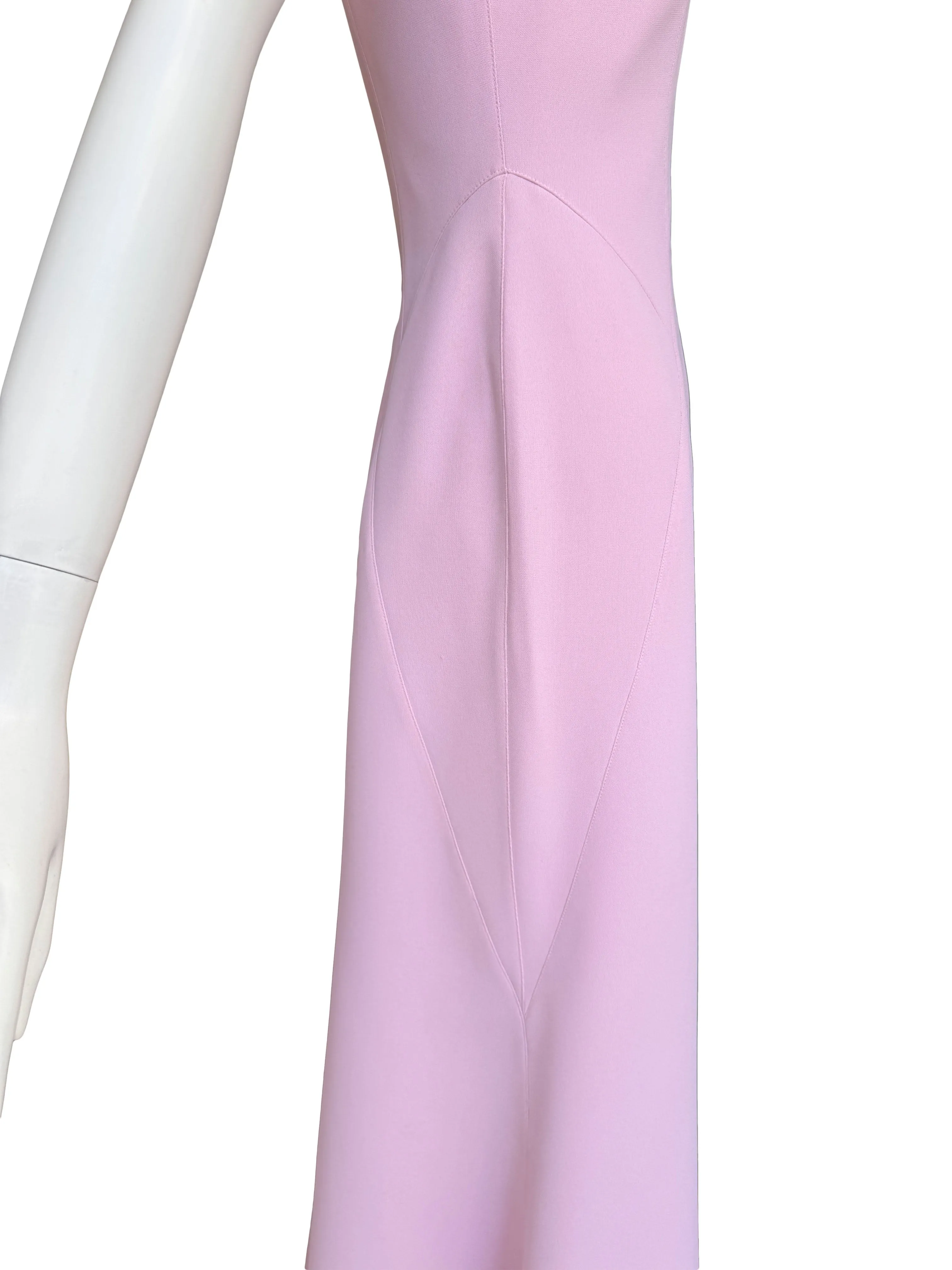 Thierry Mugler Couture 1990s Embellished Maxi Dress