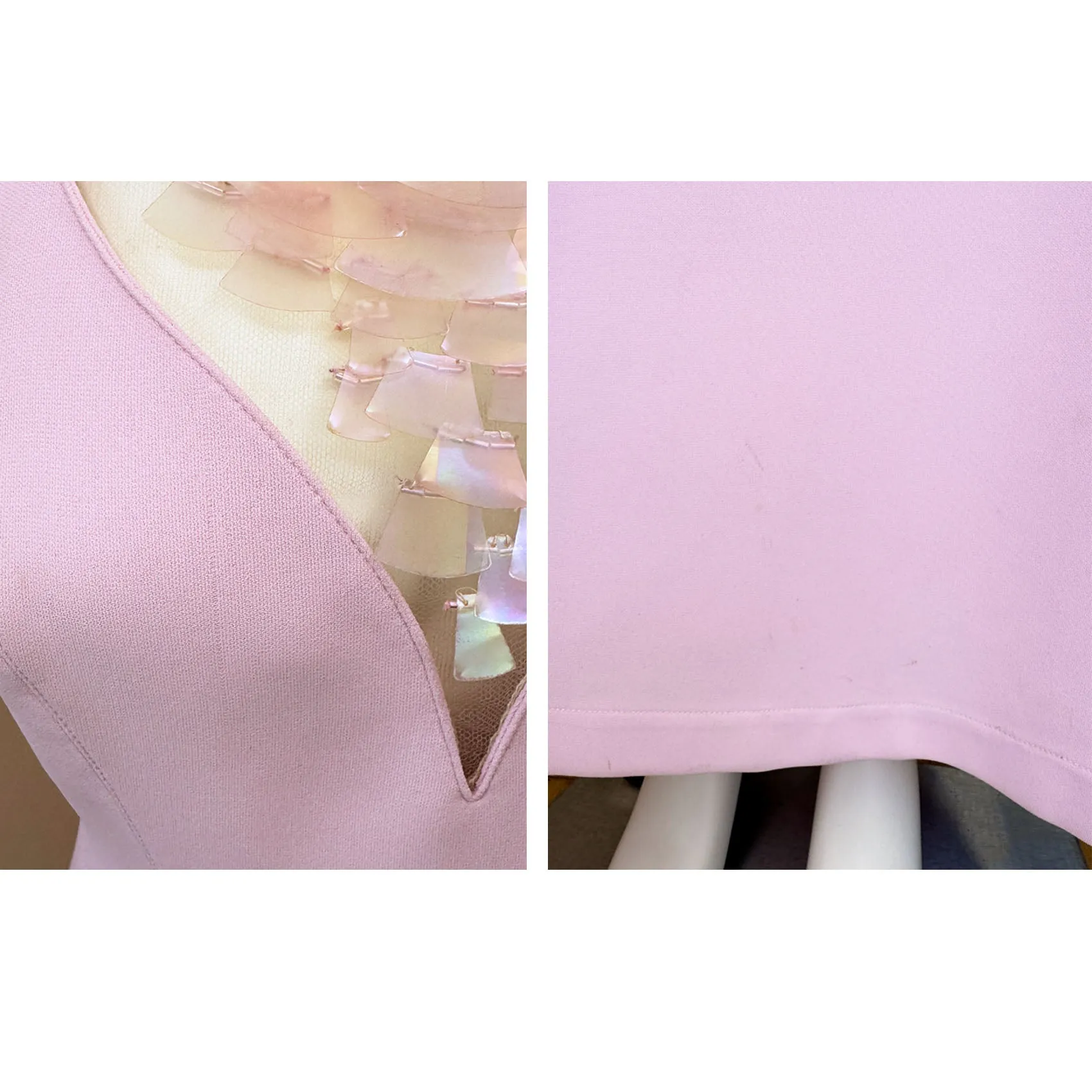 Thierry Mugler Couture 1990s Embellished Maxi Dress