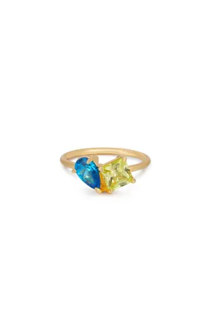 Toi Et Moi Pop of Color Ring