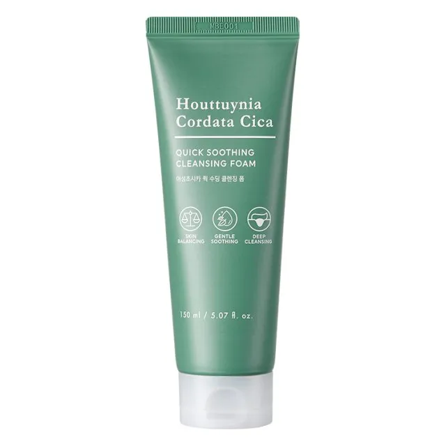 Tonymoly Houttuynia Cordata Cica Quick Soothing Cleansing Foam 150ml