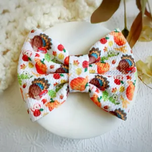 Turkey Day Boutique Bow Collection