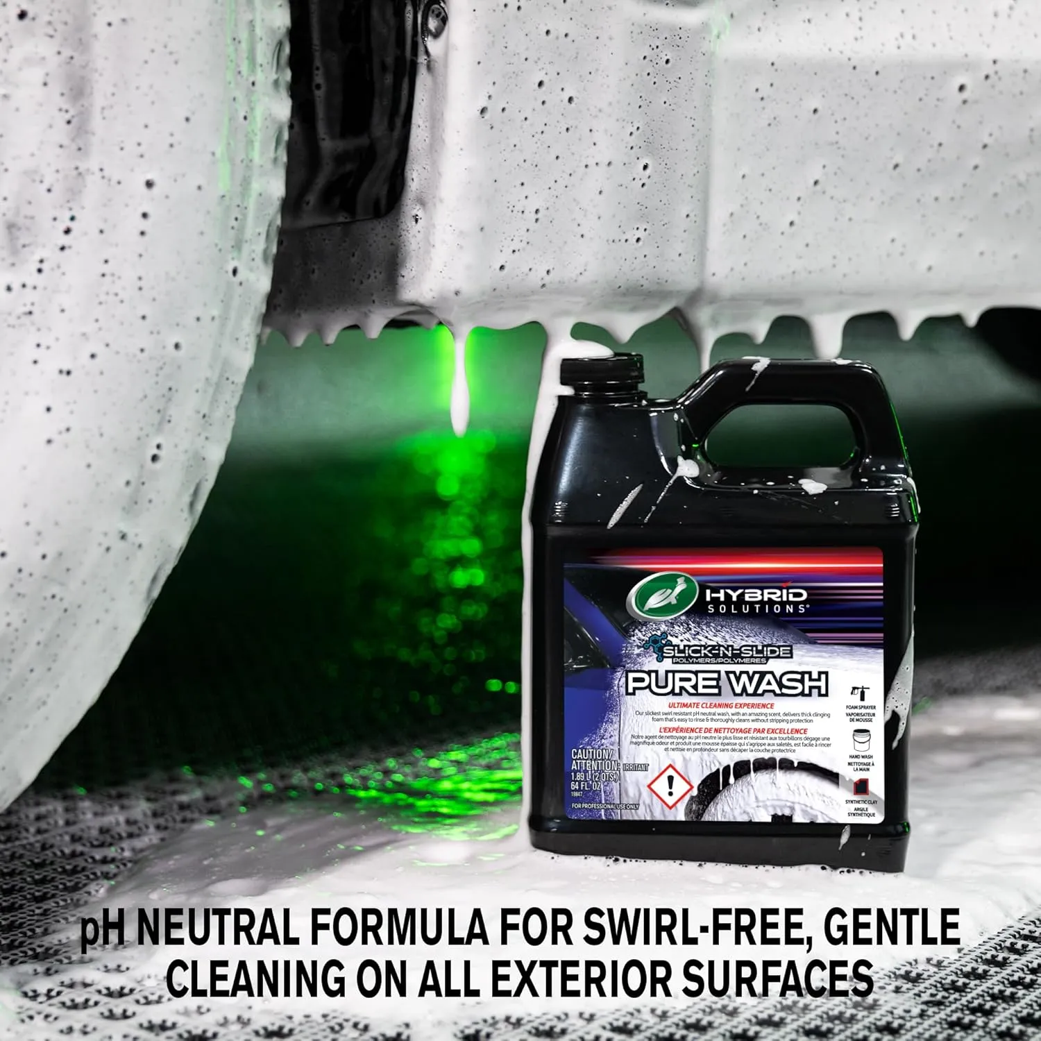 Turtle Wax Hybrid Solutions Pro Pure Wash Car Shampoo 1.89L
