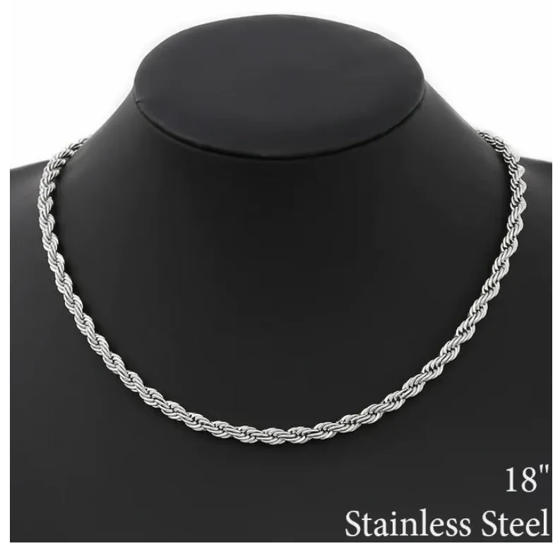 TWISTED ROPE CHAIN(THICK)