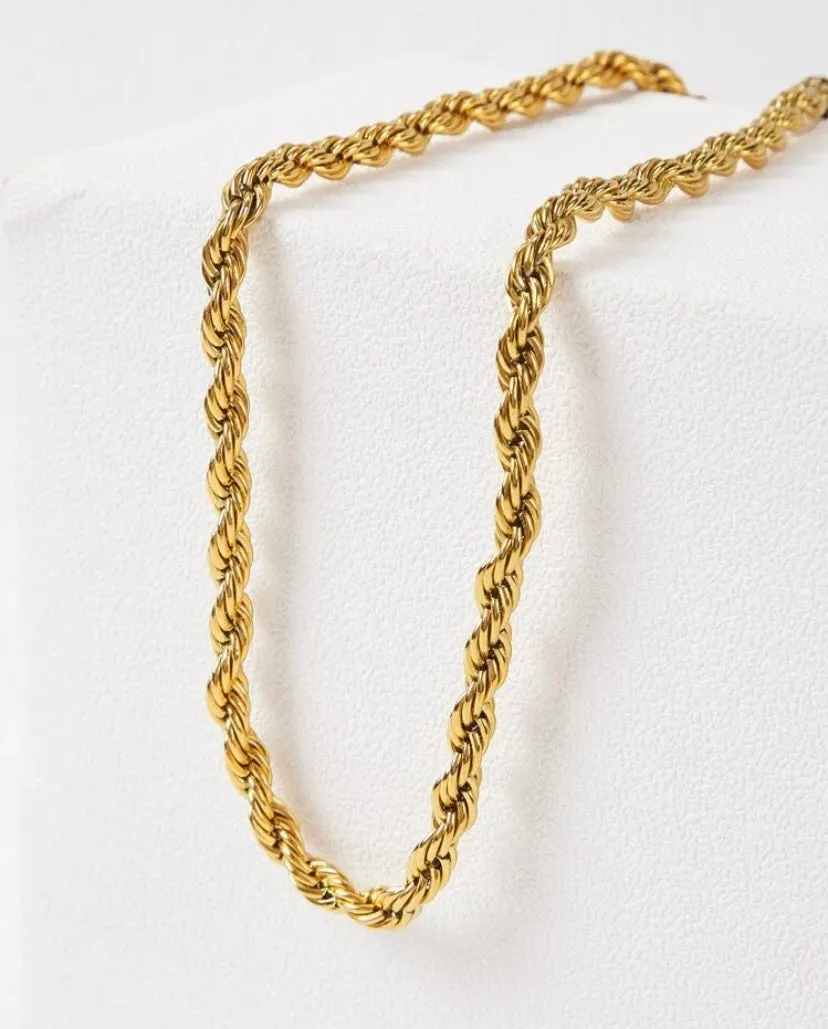TWISTED ROPE CHAIN(THICK)