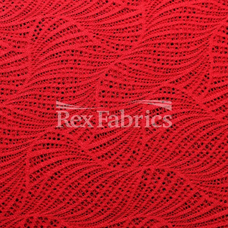 Twister Lace - 4-Way Stretch Nylon Spandex Lace in 6 Colorways