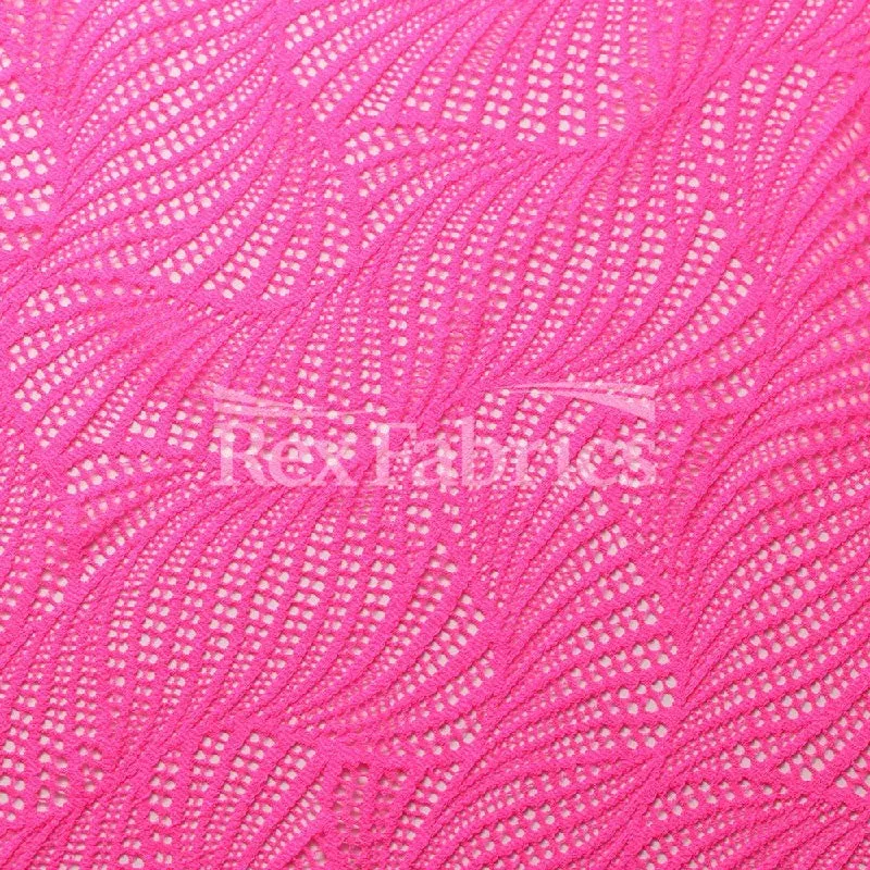 Twister Lace - 4-Way Stretch Nylon Spandex Lace in 6 Colorways