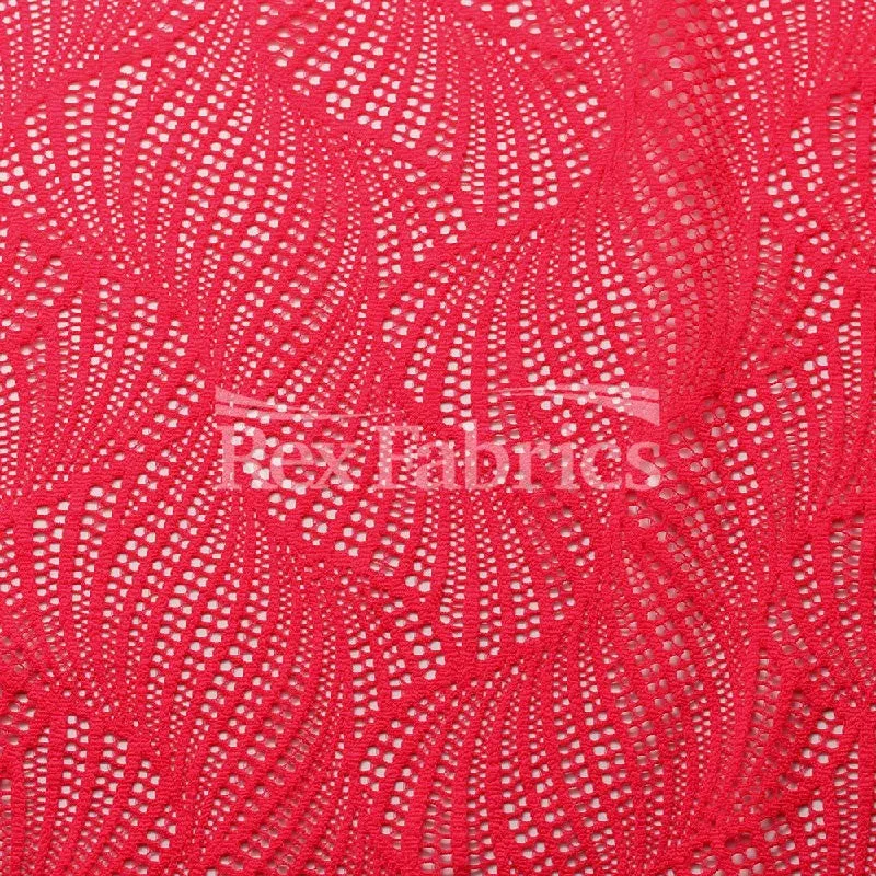 Twister Lace - 4-Way Stretch Nylon Spandex Lace in 6 Colorways