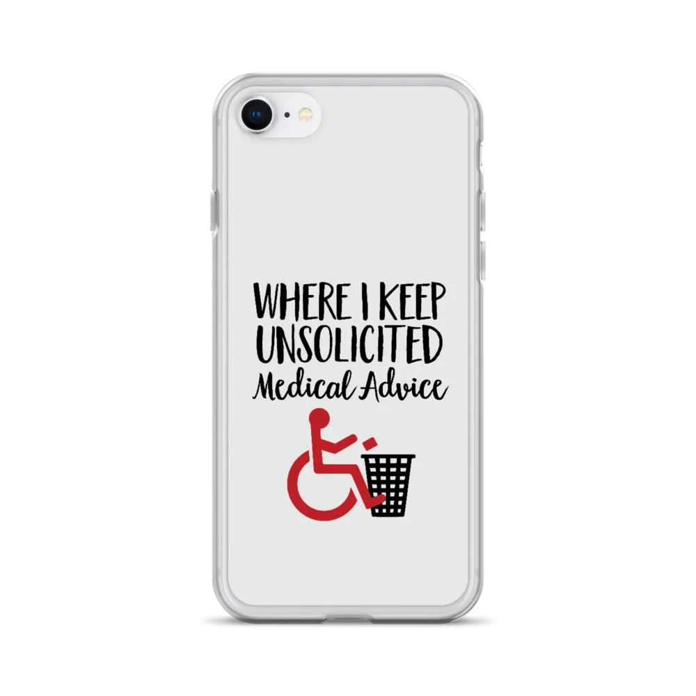Unsolicited Medical Advice iPhone Case