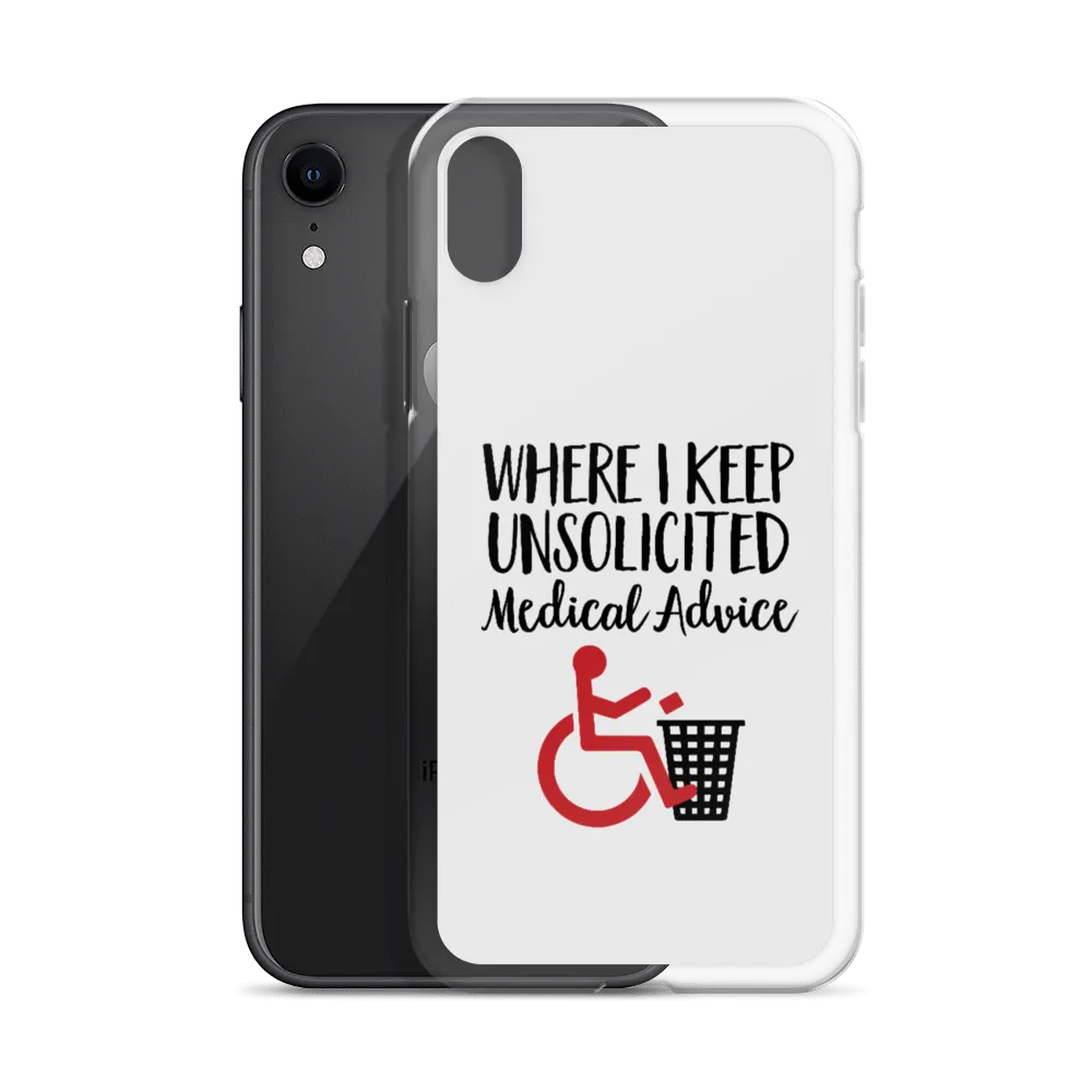 Unsolicited Medical Advice iPhone Case