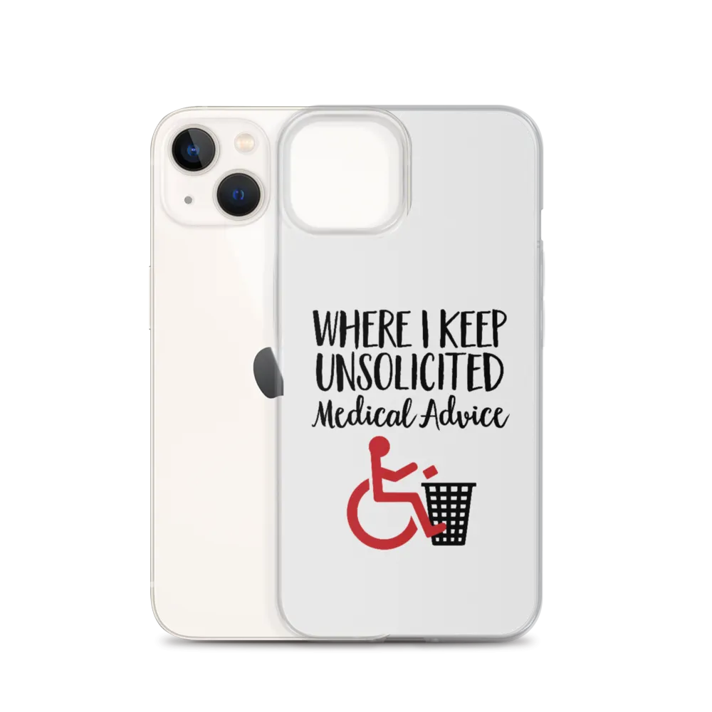 Unsolicited Medical Advice iPhone Case