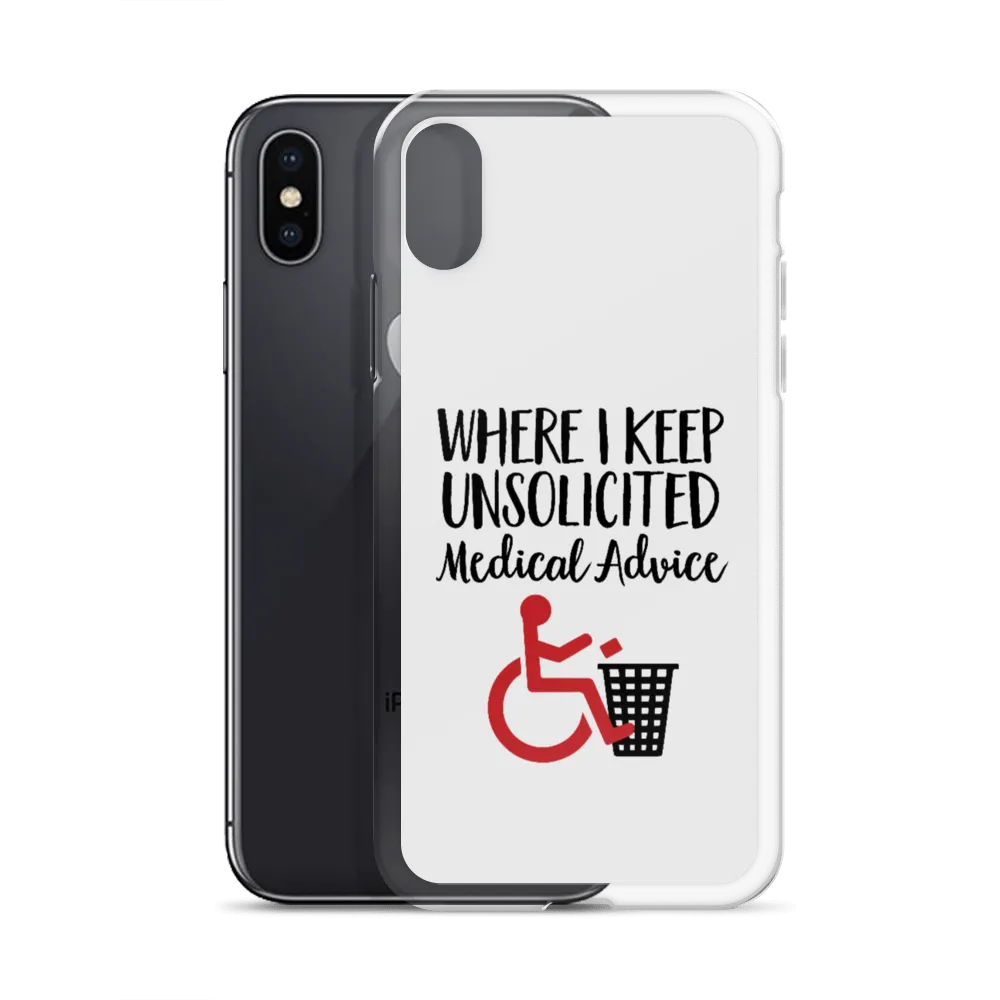 Unsolicited Medical Advice iPhone Case