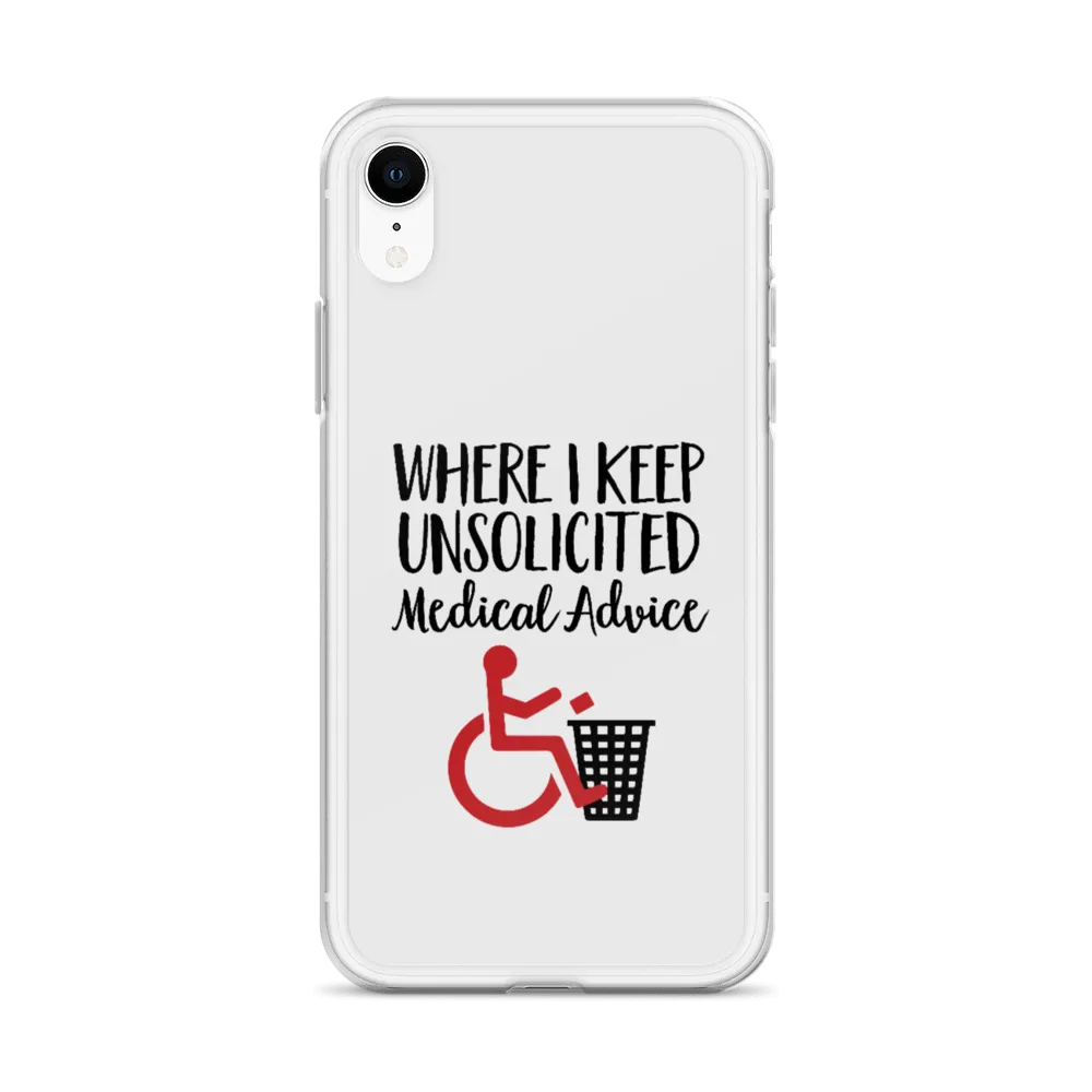 Unsolicited Medical Advice iPhone Case