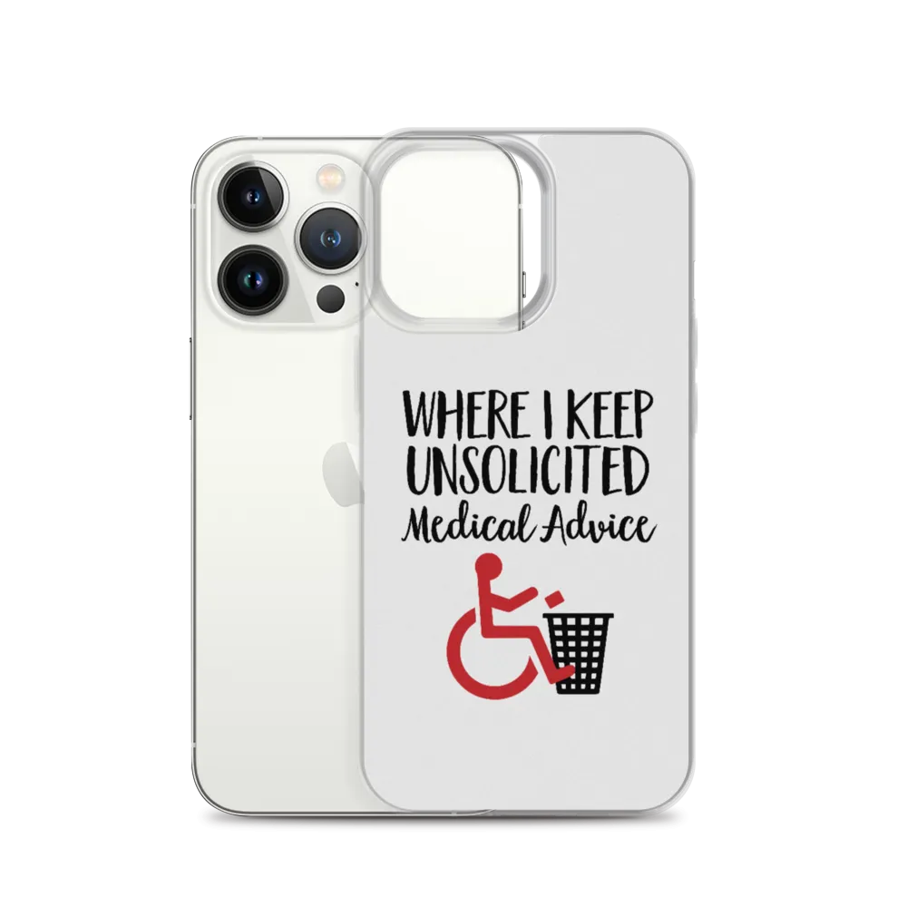 Unsolicited Medical Advice iPhone Case
