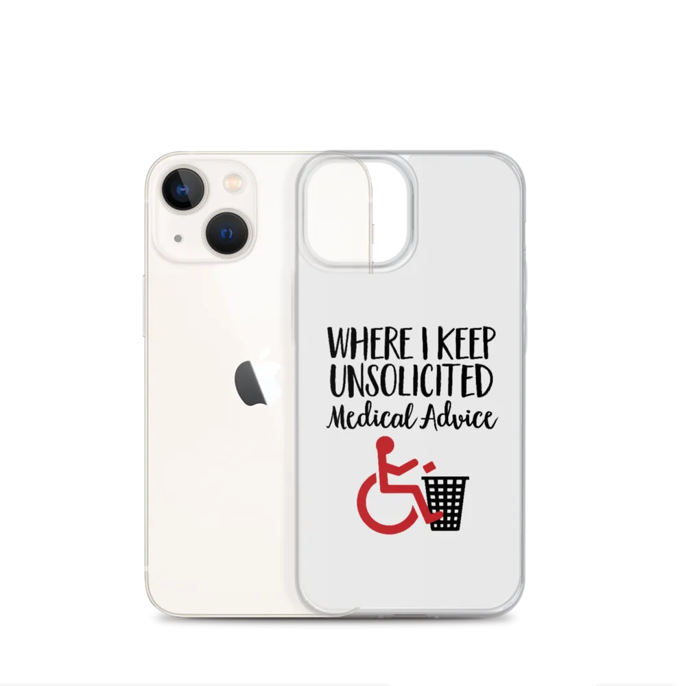 Unsolicited Medical Advice iPhone Case