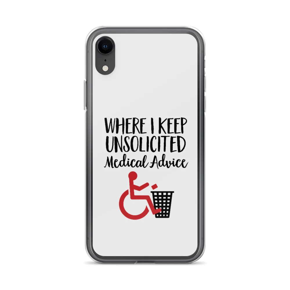 Unsolicited Medical Advice iPhone Case