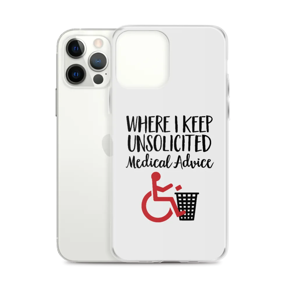 Unsolicited Medical Advice iPhone Case