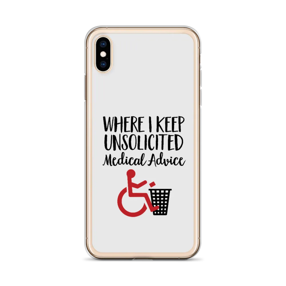 Unsolicited Medical Advice iPhone Case