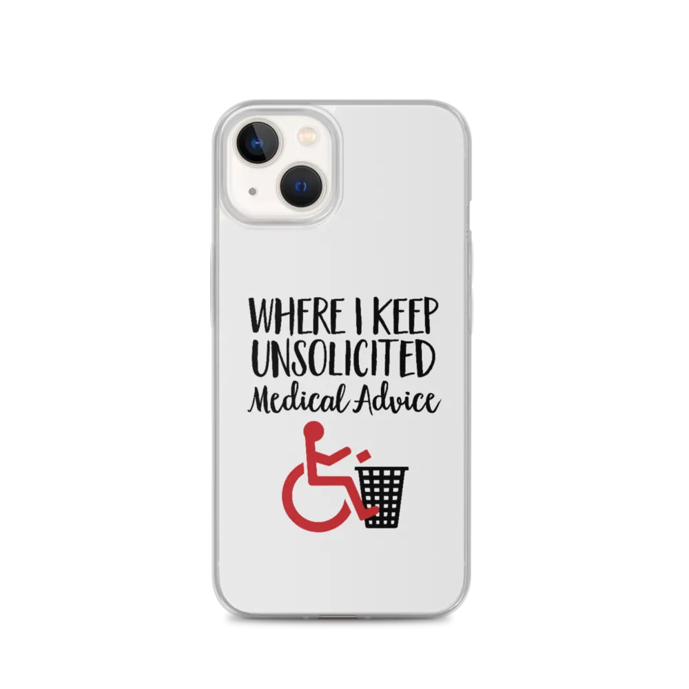 Unsolicited Medical Advice iPhone Case