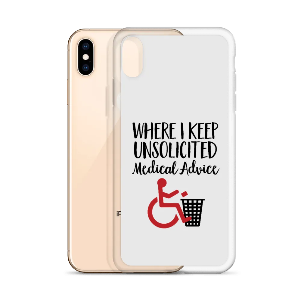 Unsolicited Medical Advice iPhone Case