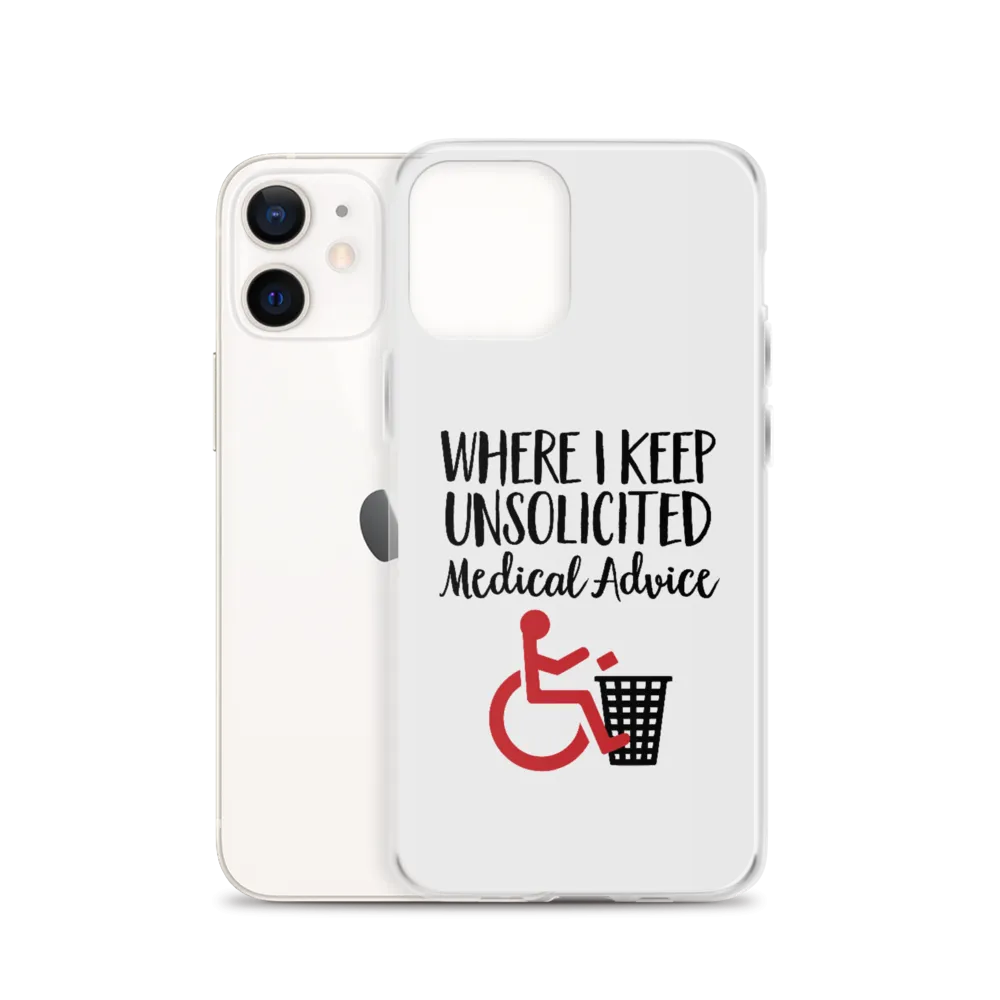 Unsolicited Medical Advice iPhone Case