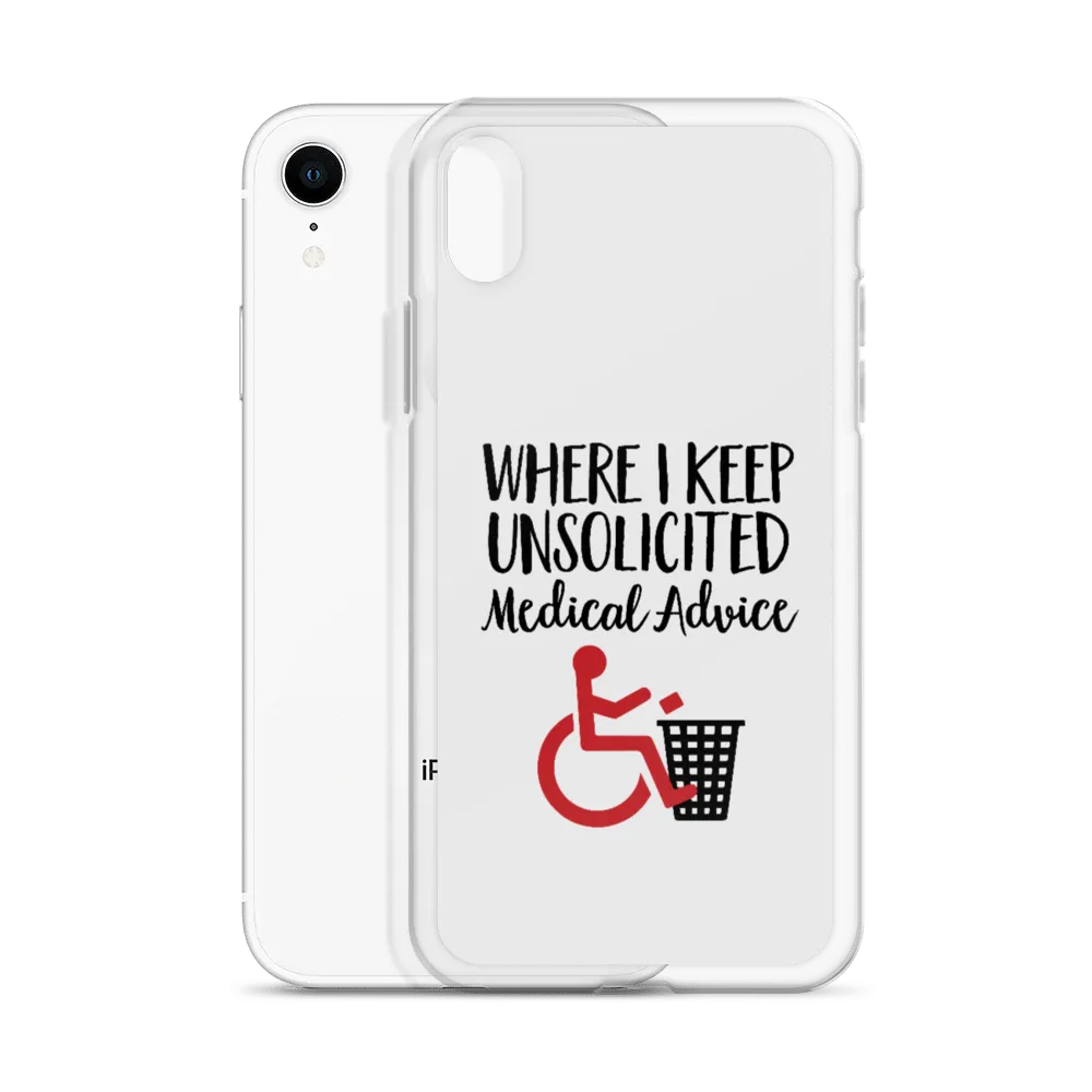 Unsolicited Medical Advice iPhone Case