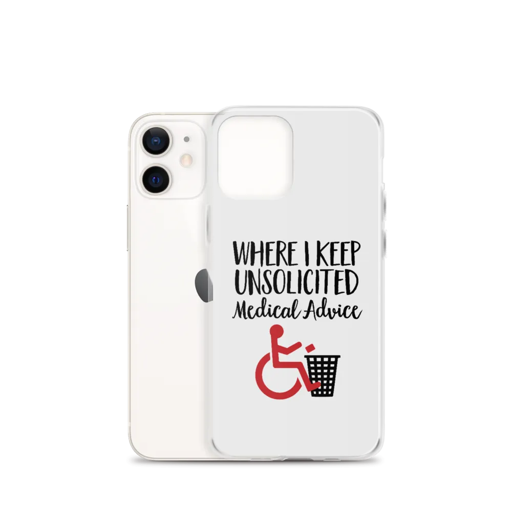 Unsolicited Medical Advice iPhone Case