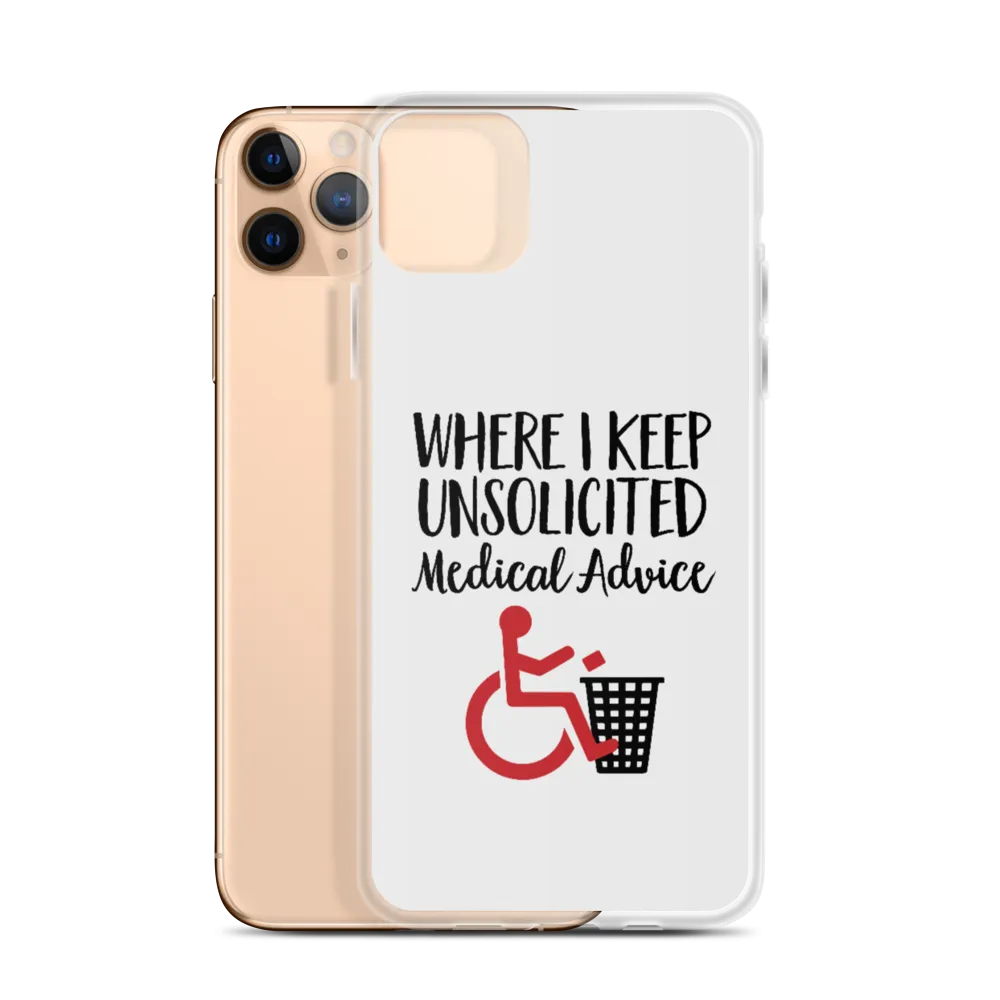 Unsolicited Medical Advice iPhone Case