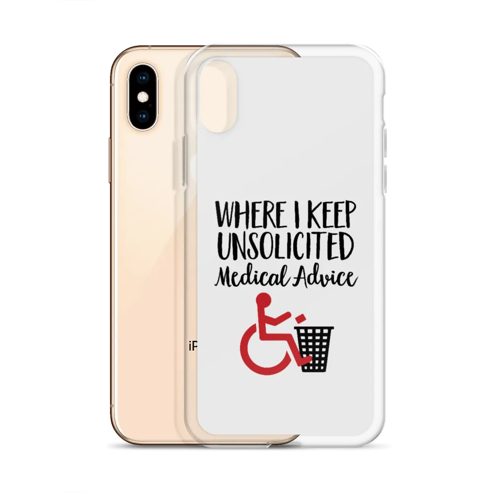 Unsolicited Medical Advice iPhone Case