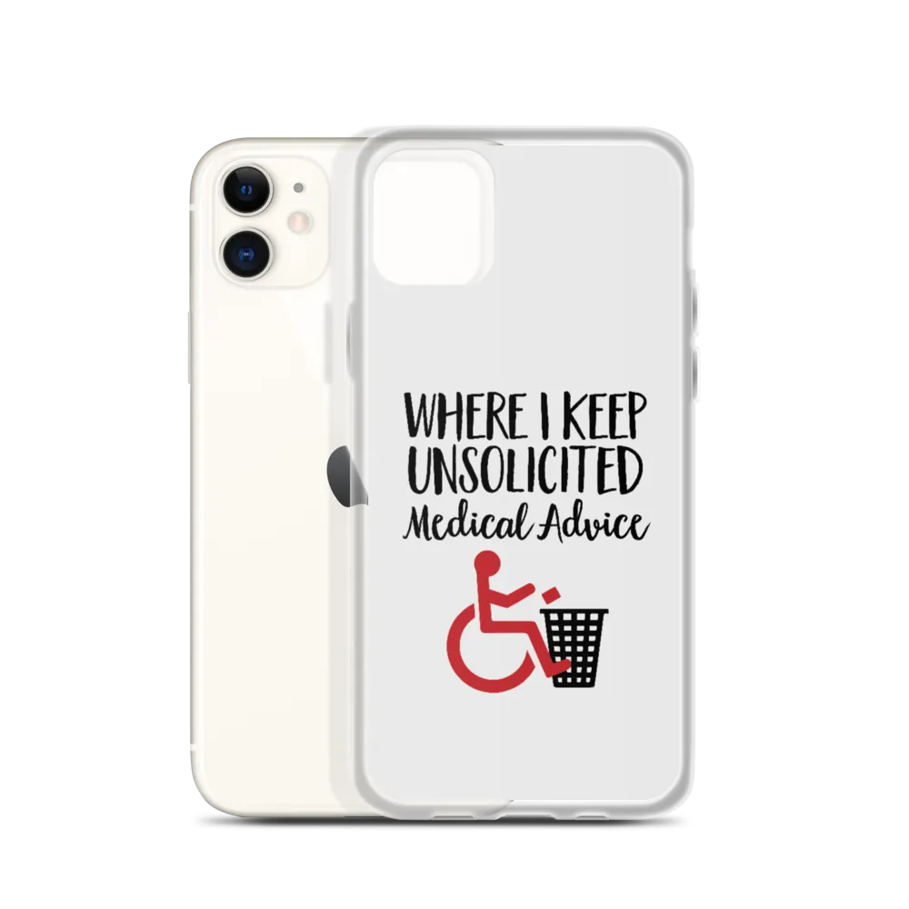Unsolicited Medical Advice iPhone Case