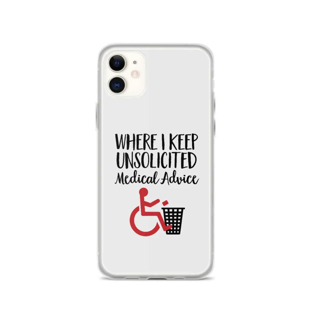 Unsolicited Medical Advice iPhone Case