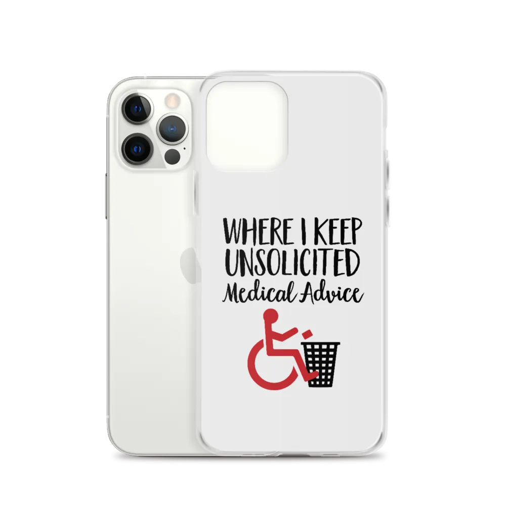 Unsolicited Medical Advice iPhone Case