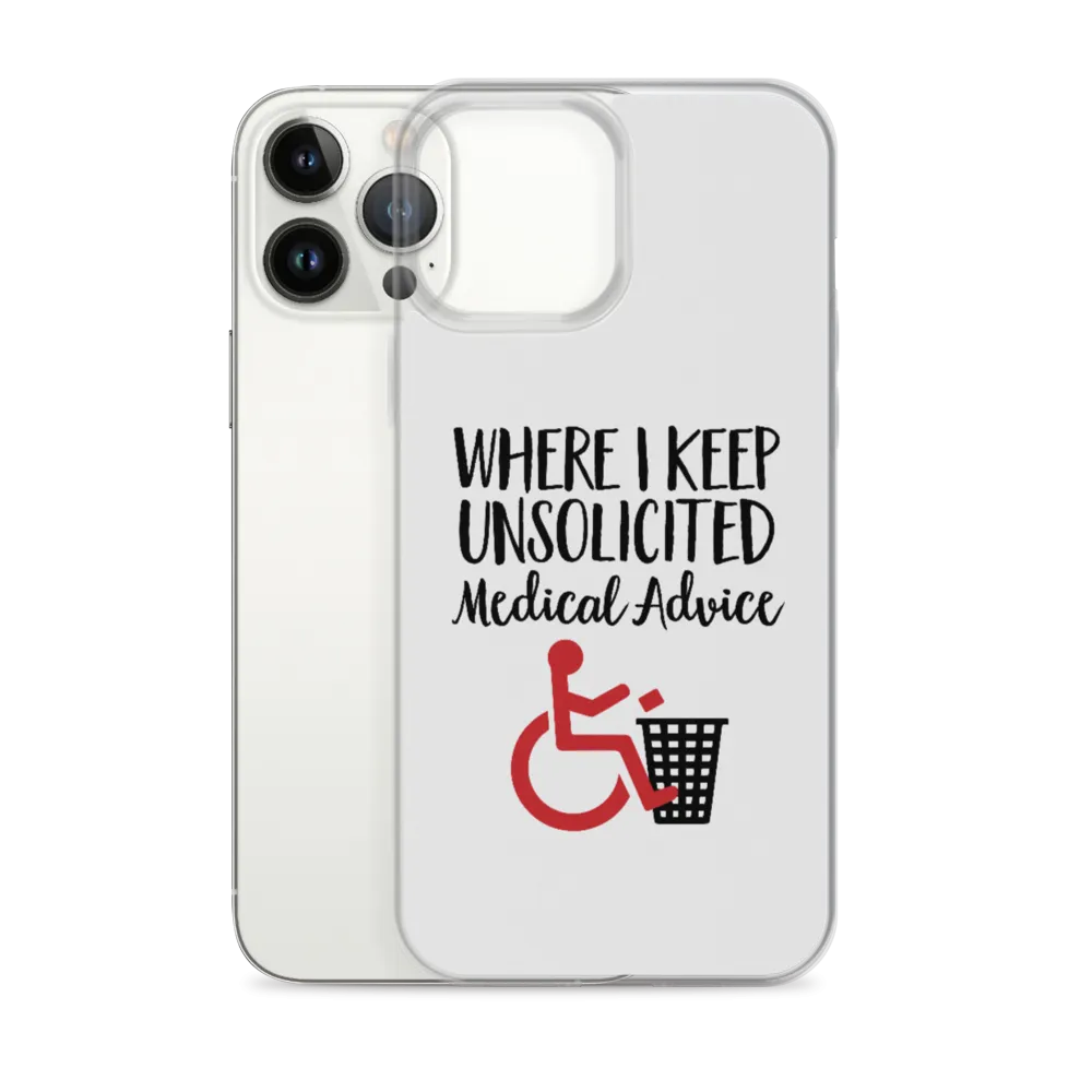 Unsolicited Medical Advice iPhone Case